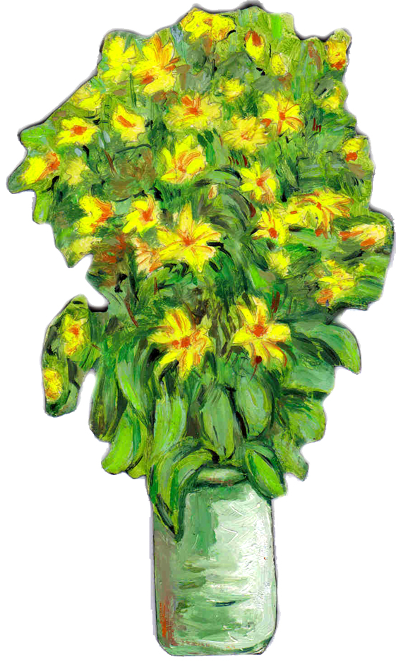 Bouquet de fleurs.